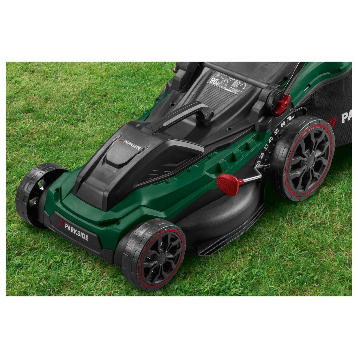 parkside® elektro rasenmäher »perm 1800 a1«. mit 7 stufen schnitthöheneinstellung b ware sehr gut parkside® elektro rasenmäher »perm 1800 a1«. mit 7 stufen schnitthöheneinstellung b ware sehr gut