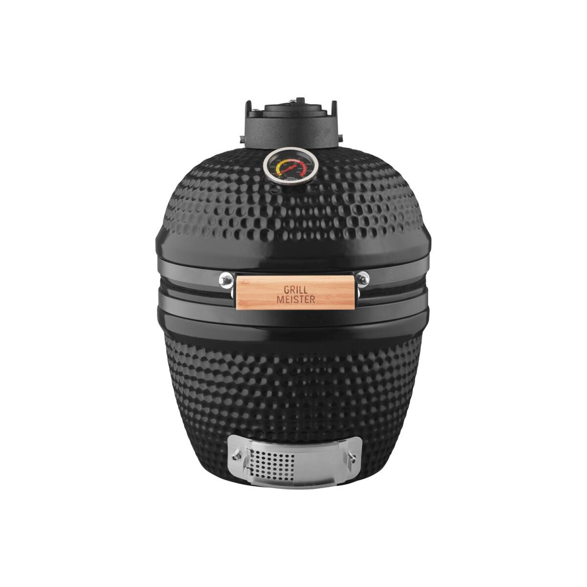 grillmeister mini keramikgrill. für holzkohle. schwarz b ware neuwertig grillmeister mini keramikgrill. für holzkohle. schwarz b ware neuwertig