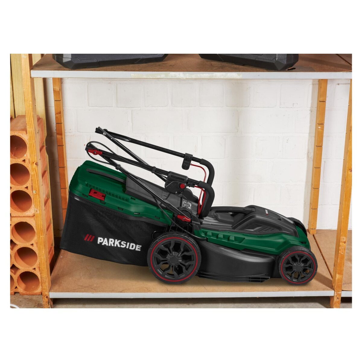 parkside® elektro rasenmäher »perm 1800 a1«. mit 7 stufen schnitthöheneinstellung b ware sehr gut parkside® elektro rasenmäher »perm 1800 a1«. mit 7 stufen schnitthöheneinstellung b ware sehr gut