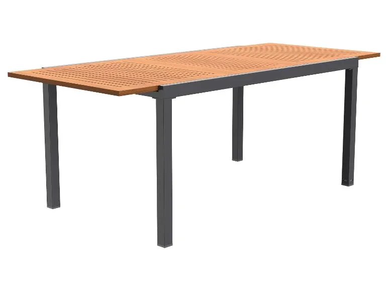 geflecht set ?valencia?. 9 teilig ausziehtisch & 8 klappsessel. braun geflecht set ?valencia?. 9 teilig ausziehtisch & 8 klappsessel. braun